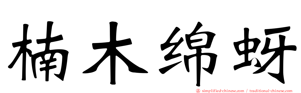 楠木绵蚜