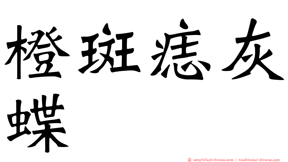 橙斑痣灰蝶