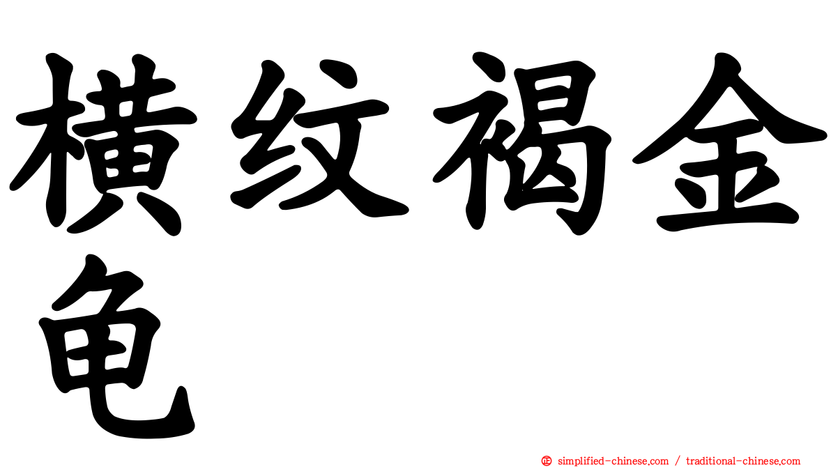 横纹褐金龟