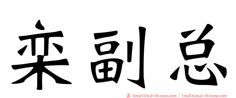 栾副总