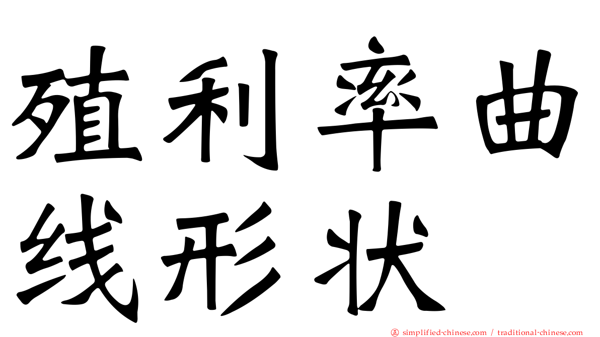 殖利率曲线形状