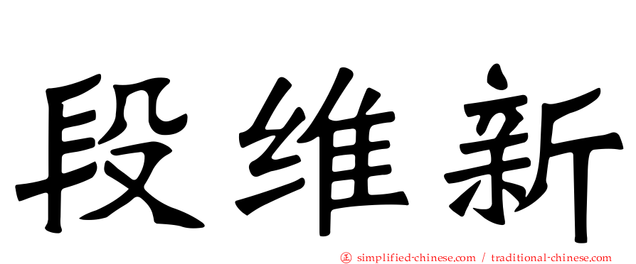 段维新