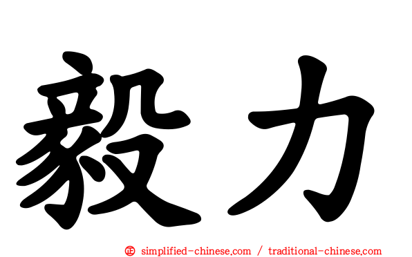 毅力