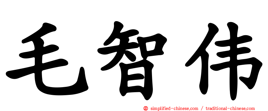 毛智伟