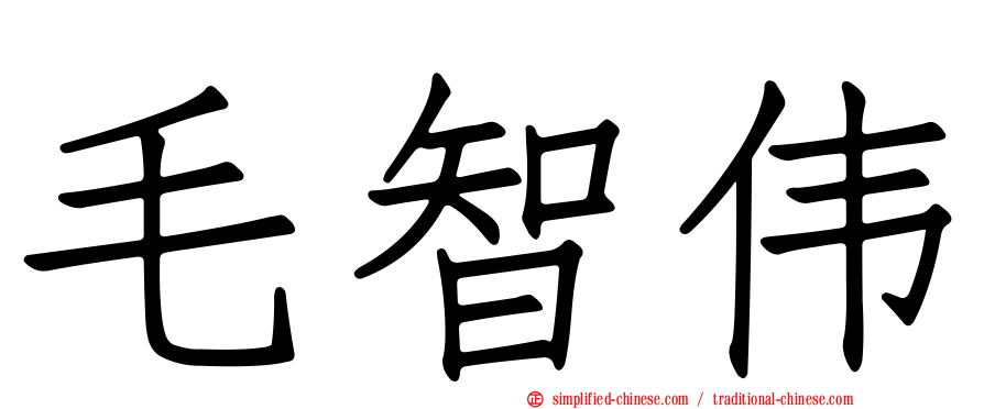 毛智伟