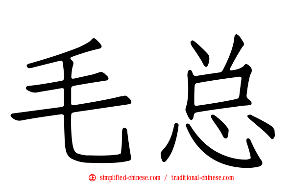 毛总