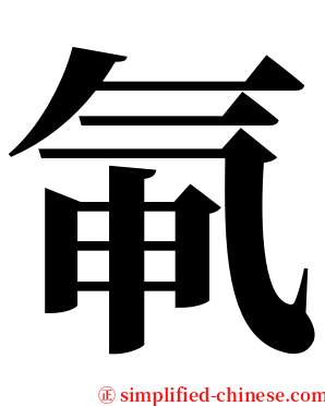 氠 serif font