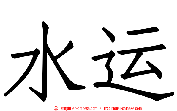 水运