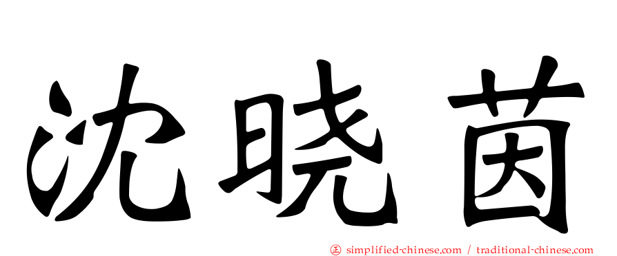 沈晓茵
