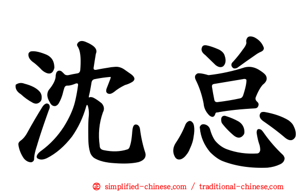 沈总
