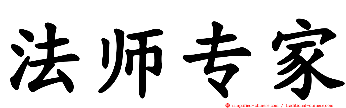 法师专家