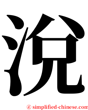 涗 serif font