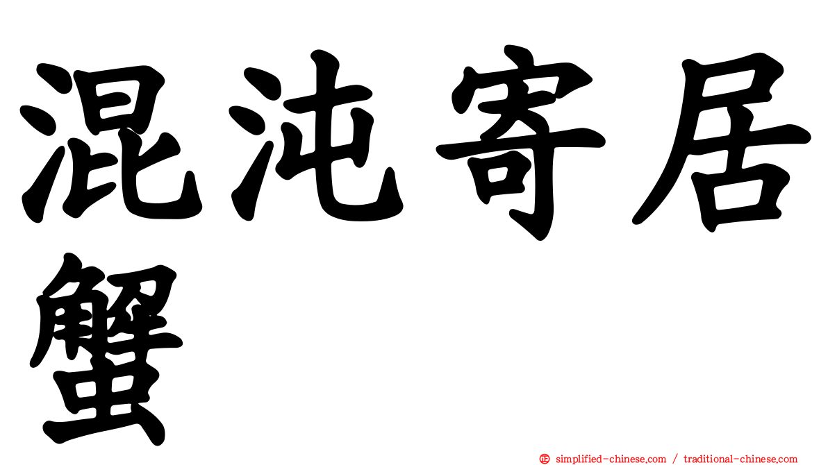 混沌寄居蟹