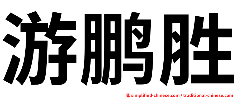 游鹏胜