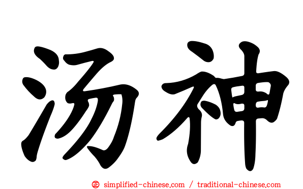 汤神