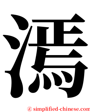 漹 serif font