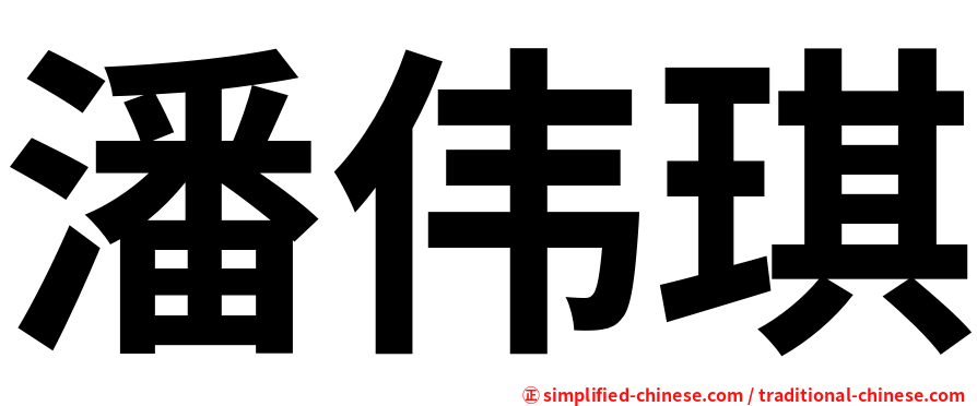 潘伟琪