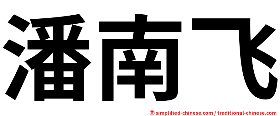 潘南飞