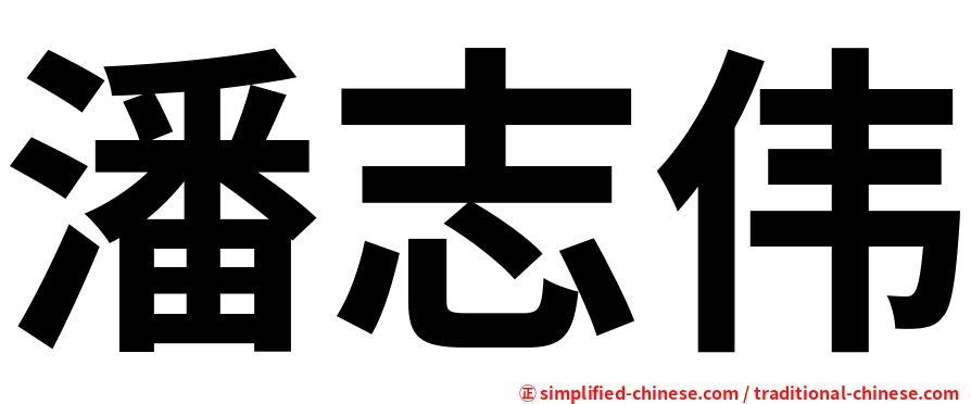 潘志伟