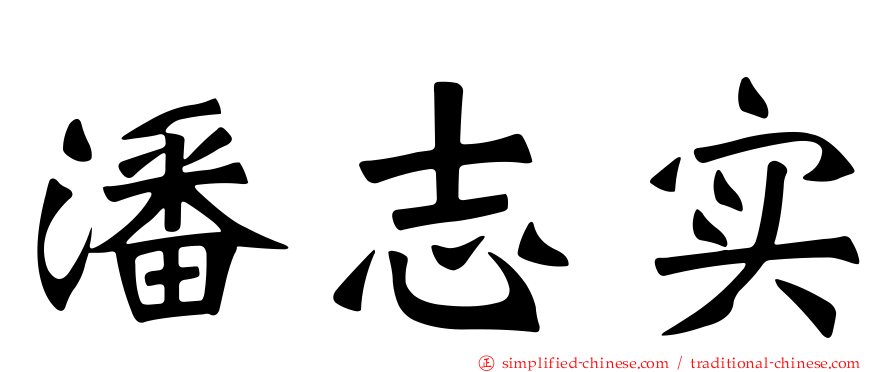 潘志实