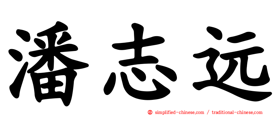 潘志远