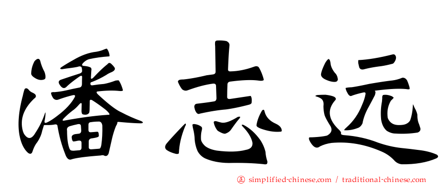 潘志远