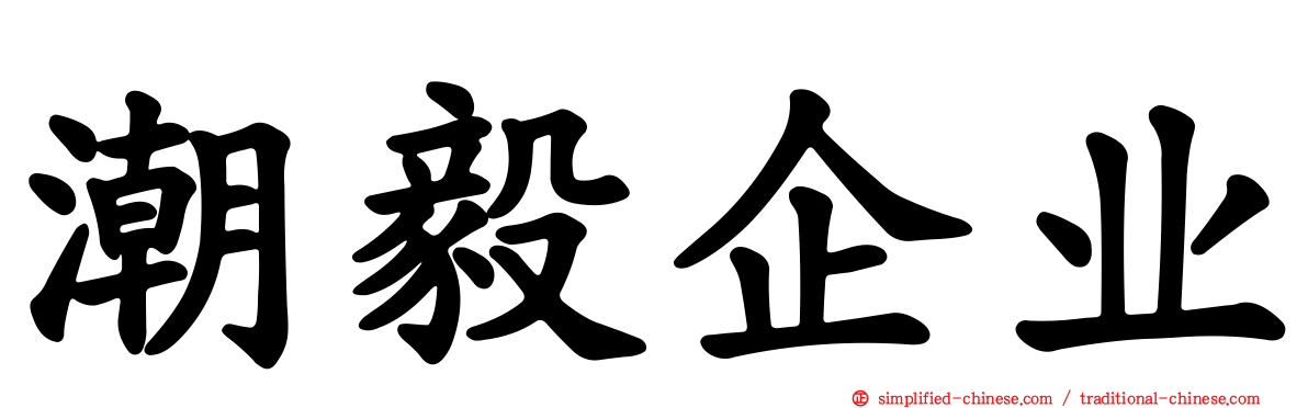 潮毅企业