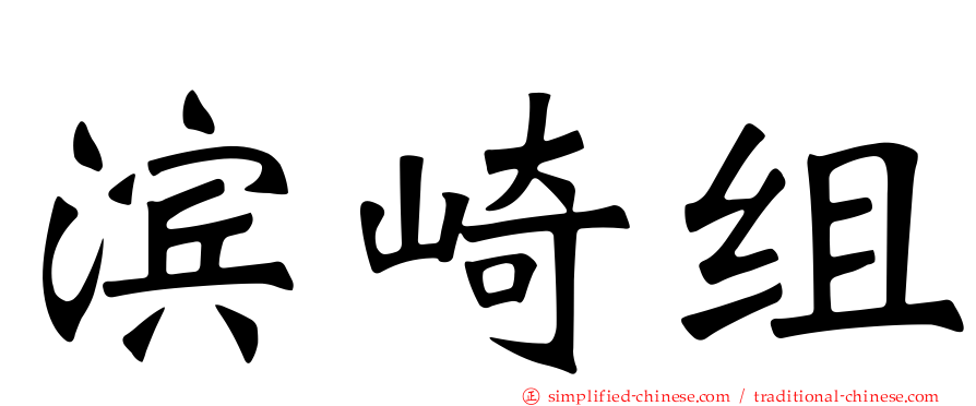 滨崎组