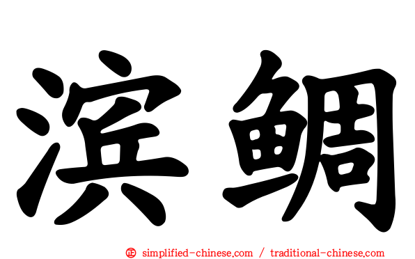 滨鲷
