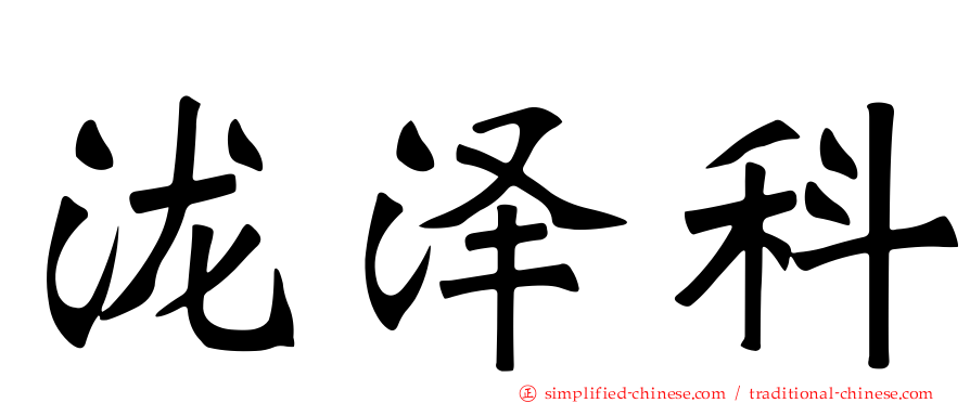 泷泽科
