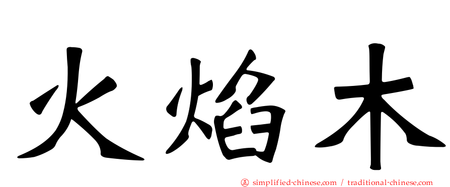 火焰木