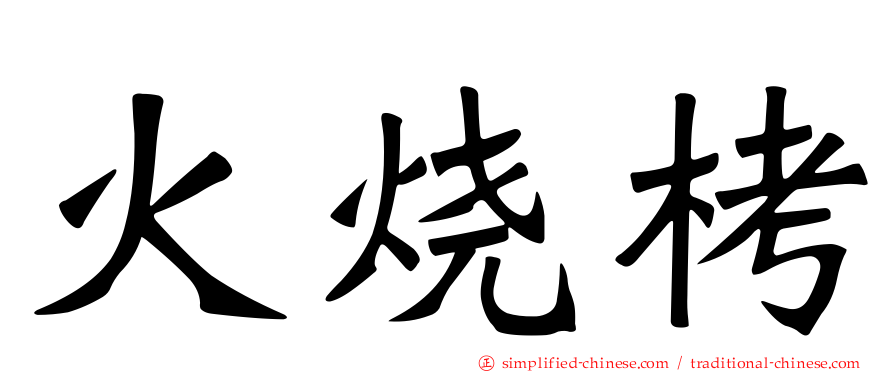 火烧栲
