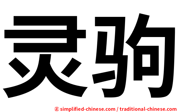 灵驹