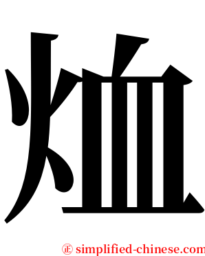烅 serif font