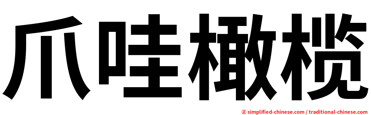 爪哇橄榄