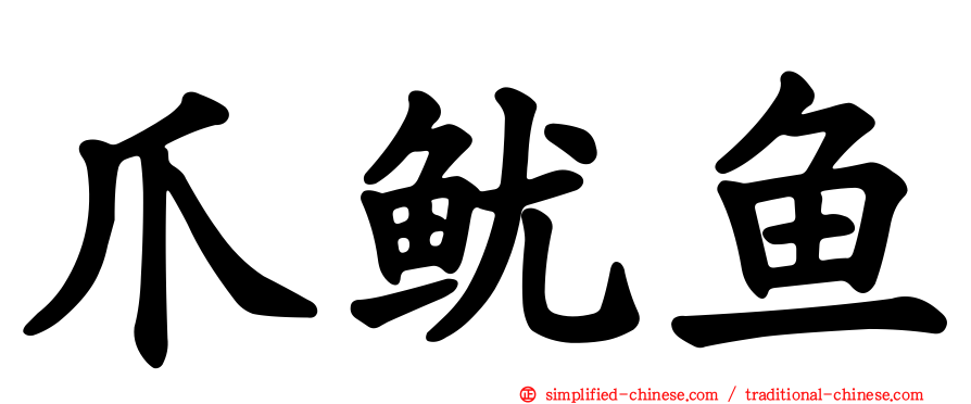 爪鱿鱼