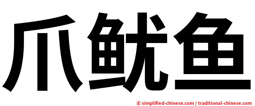 爪鱿鱼