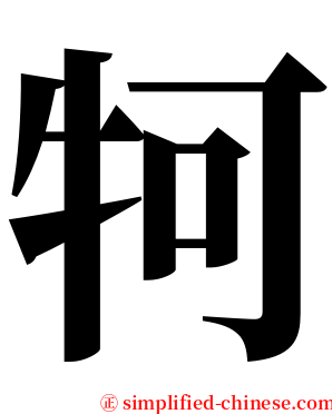 牱 serif font
