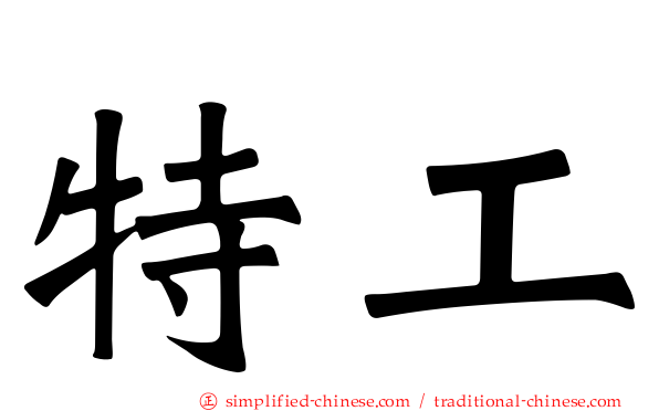特工