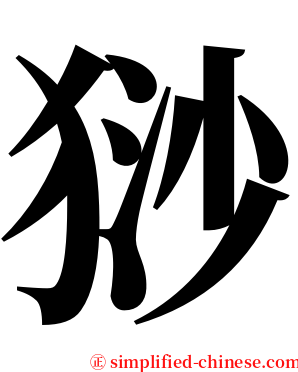 猀 serif font