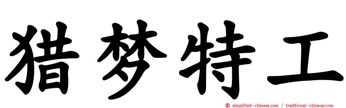 猎梦特工