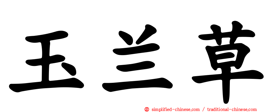 玉兰草