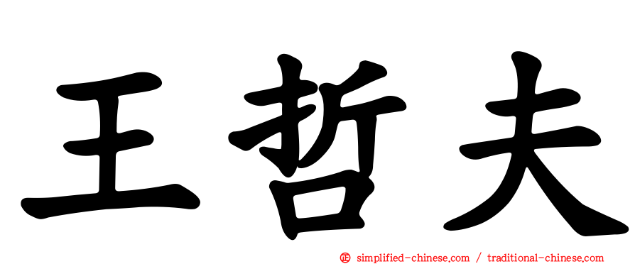 王哲夫