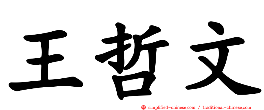 王哲文