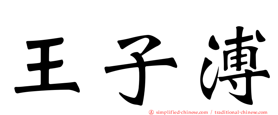 王子溥