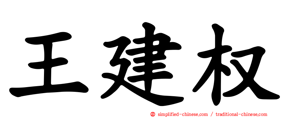 王建权