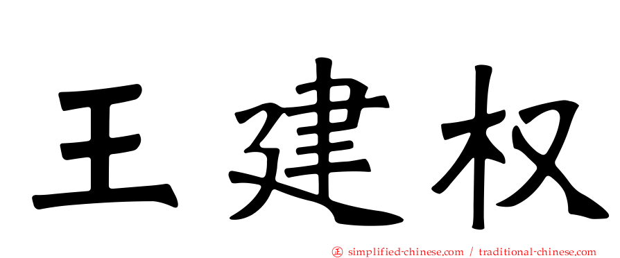 王建权