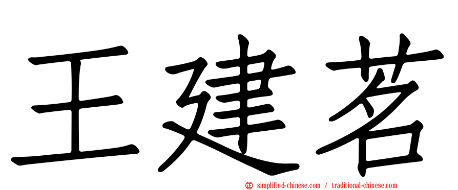 王建茗