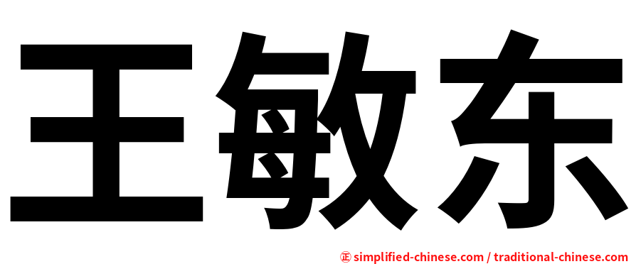 王敏东