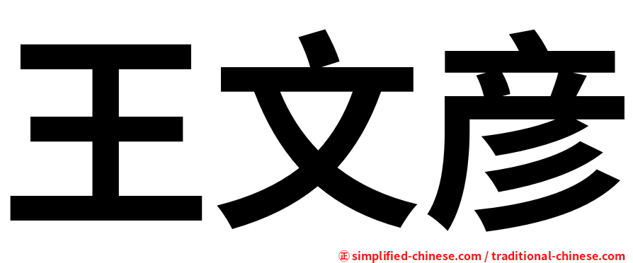 王文彦